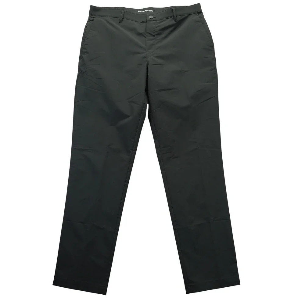 Banana Republic Core Temp‎ Performance Pants Mens 38x34 Black Technical NEW